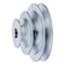 Chicago Die Casting Chicago Die Cast 2 / 3 / 4 in. D X 5/8 in. D Zinc V-Groove 3-Step Pulley 1466 - alternate 1